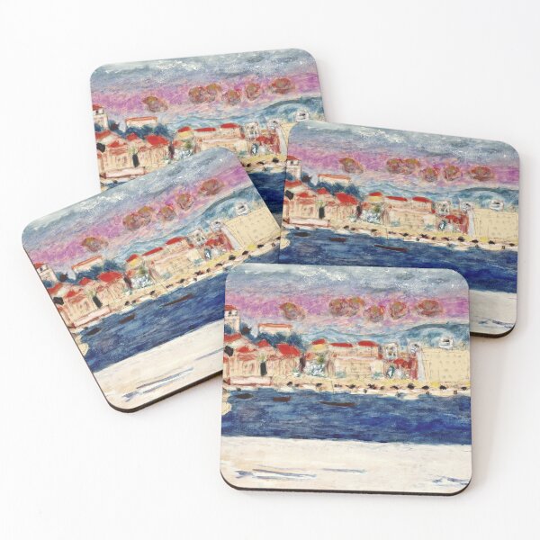 Item preview, Pierre Bonnard - Le port de Cannes 1935 - French Painter designed and sold by DejaVuStudio.