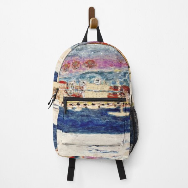 Item preview, Pierre Bonnard - Le port de Cannes 1935 - French Painter designed and sold by DejaVuStudio.