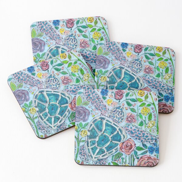 Item preview, Sea Turtle Rose Garden designed and sold by ovashti.