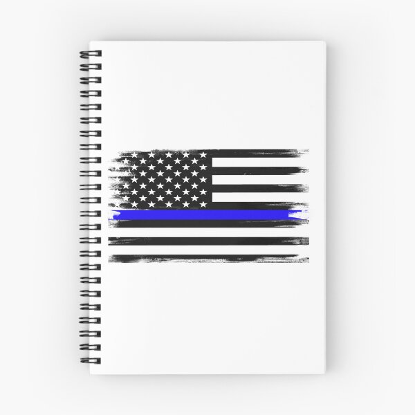 Item preview, Thin Blue Line American Flag designed and sold by Cute Shark.