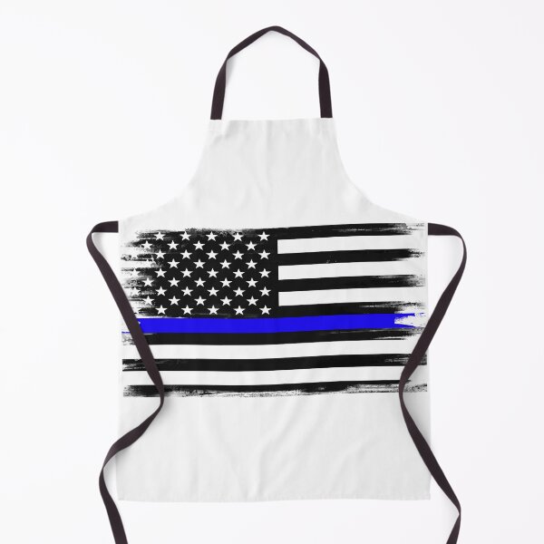 Item preview, Thin Blue Line American Flag designed and sold by Cute Shark.