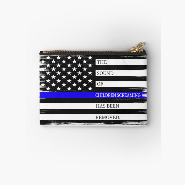 Item preview, Thin Blue Line American Flag designed and sold by Cute Shark.