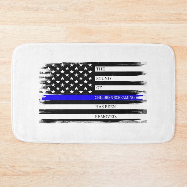 Item preview, Thin Blue Line American Flag designed and sold by Cute Shark.