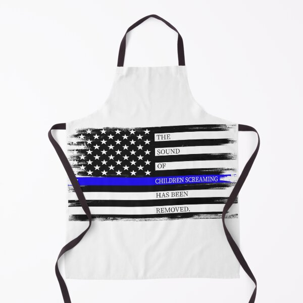 Item preview, Thin Blue Line American Flag designed and sold by Cute Shark.