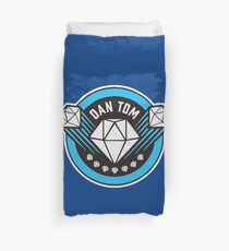 DanTDM Youtube - The Diamond Minecart Duvet Cover