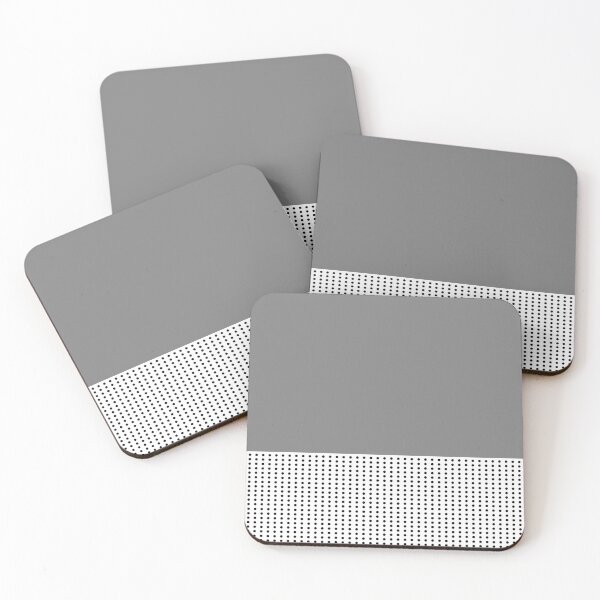 Item preview, Gray Geometric Dots Pattern designed and sold by Arianna Khalil.
