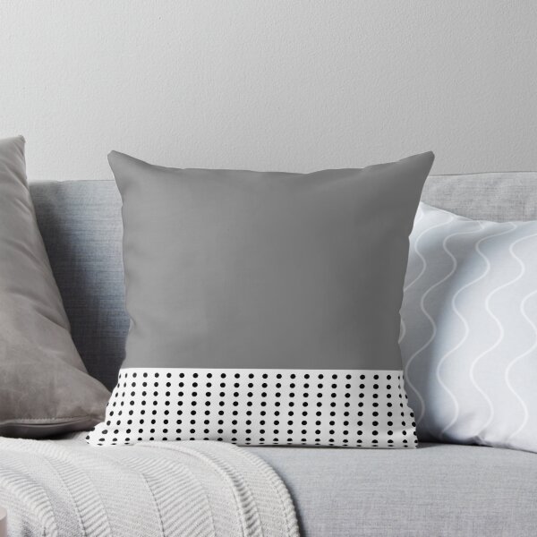 Item preview, Gray Geometric Dots Pattern designed and sold by Arianna Khalil.
