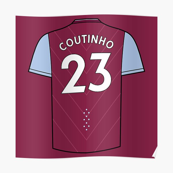 Personalise your shirt with 'Coutinho 23'