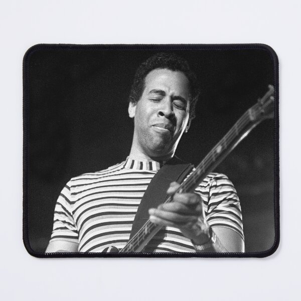 Item preview, Stanley Clarke - BW Photograph designed and sold by ConcertImages.