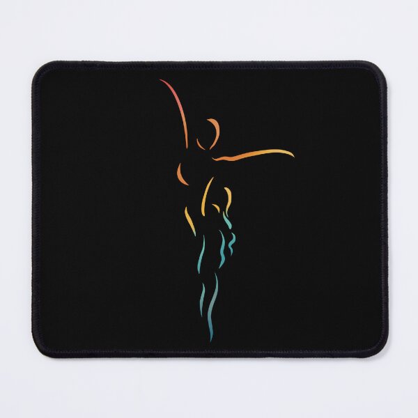 Item preview, Ballerina abstract art print designed and sold by NattyDesigns.