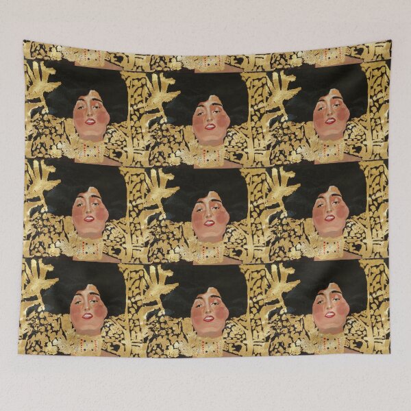 Item preview, Reinterpretation 2 of the portrait of Judith I by Gustav Klimt designed and sold by EleonorArte.