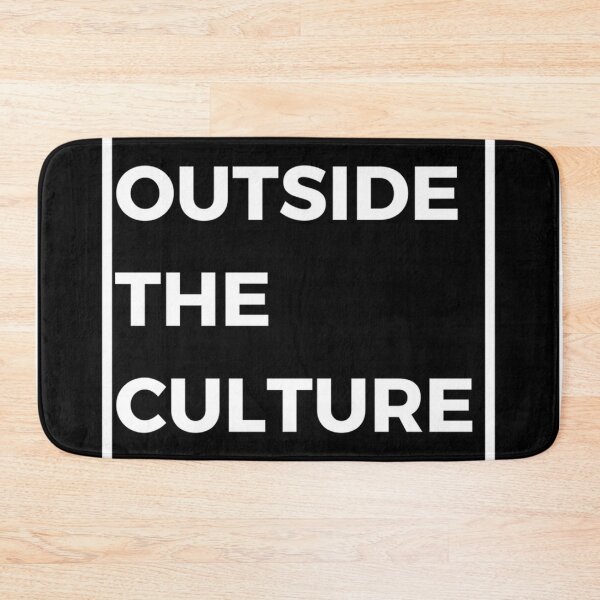 Item preview, Think Outside the Culture White letter with black background designed and sold by dineshshop1.