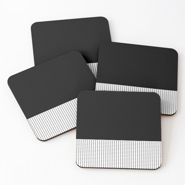Item preview, Black Geometric Dots Pattern designed and sold by Arianna Khalil.