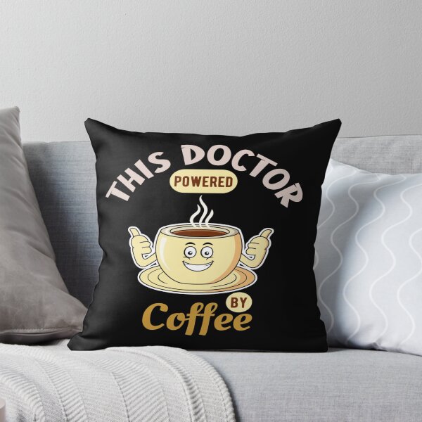 Item preview, FUNNY THIS DOCTOR POWERED BY COFFEE  designed and sold by gaCh438.
