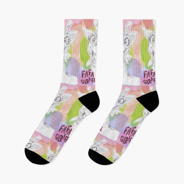 Item preview, FAFA Giraffe (drawing by ACCI) designed and sold by VanyssaGraphics.
