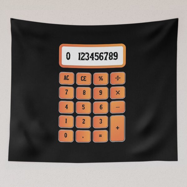 Item preview, Cute Halloween Math Calculator For financial Accountants designed and sold by Med ing.