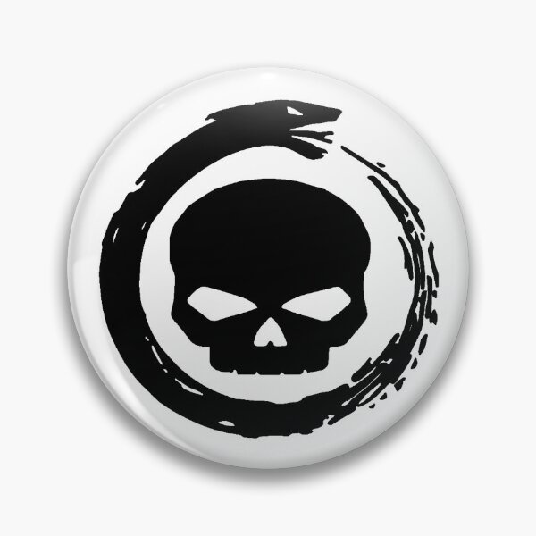 Artikelvorschau, Totenkopf- und Schlangenlogo entworfen und verkauft von SlickMerch.