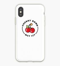 NCT 127 Cherry Bomb Logo iPhone Case