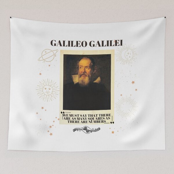 Item preview, Portrait of Galileo Galilei designed and sold by Rubi16.
