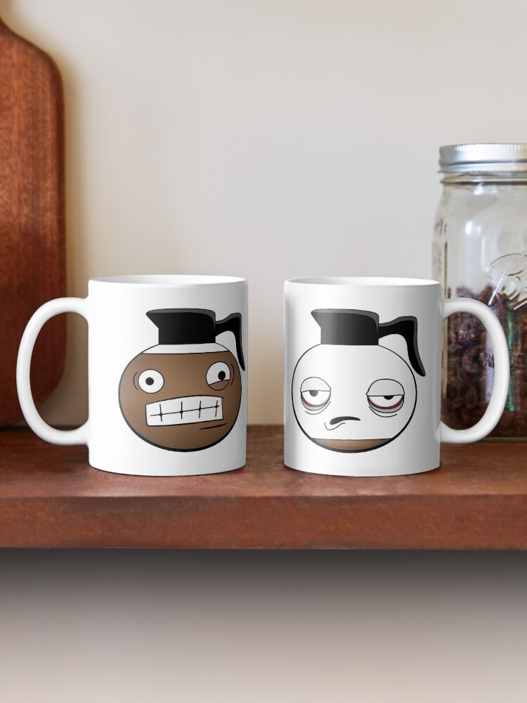 Alternative Ansicht von Kaffee-Cartoon-Becher Tasse