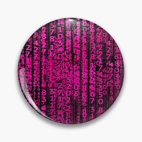 Item preview, Hot Pink Computer Code designed and sold by TotallyRetroArt.