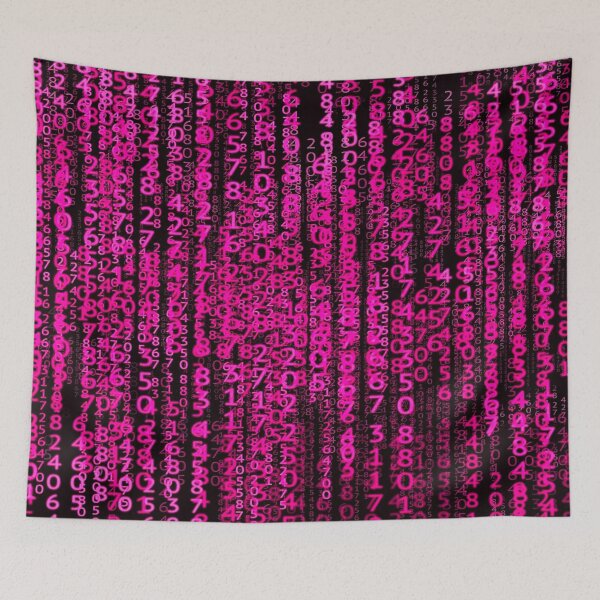 Item preview, Hot Pink Computer Code designed and sold by TotallyRetroArt.