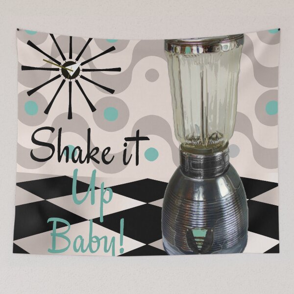 Item preview, Fifties Kitchen Blender designed and sold by Sasha Art Gallery.