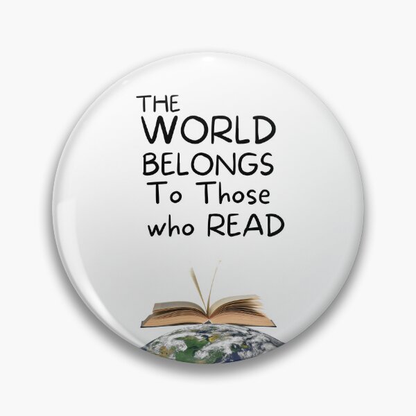 Item preview,  The World Belongs to those who read designed and sold by Oreo2020 Creations.