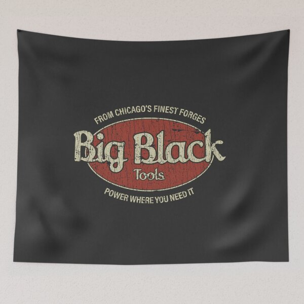 Item preview, Big Black Tools 1981 designed and sold by AstroZombie6669.
