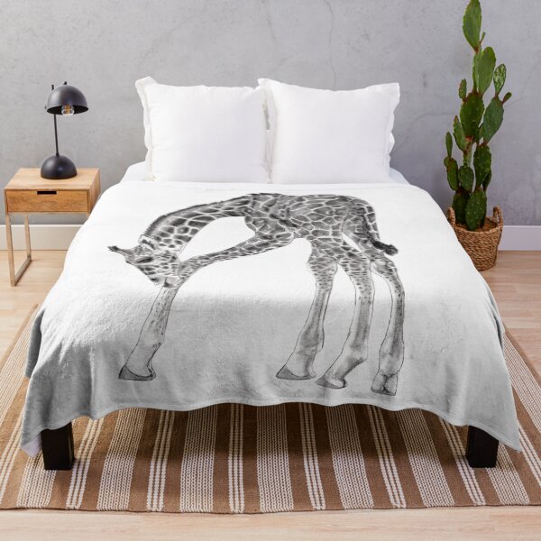 Item preview, Giraffe licking itself designed and sold by SylvieG18.