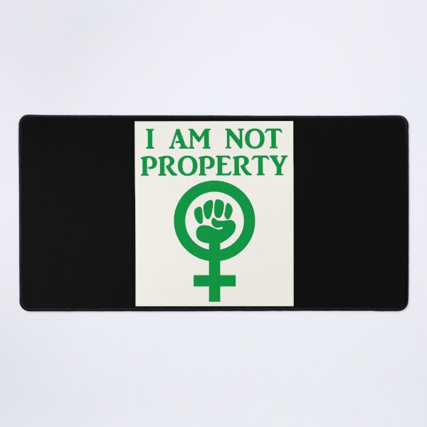 Item preview, Equal Rights for Women I Am Not Property designed and sold by Relics Of The Day.