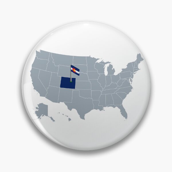 Item preview, Denver, Colorado state flag! designed and sold by copperquill.