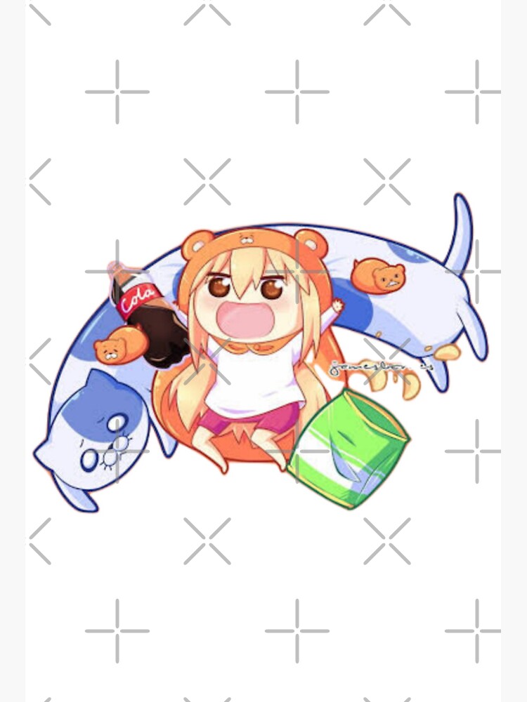 umaru chan Art Board Print
