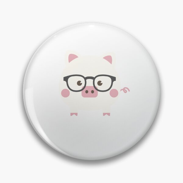 Artikelvorschau, Schwein mit Brille entworfen und verkauft von ciarameadows.