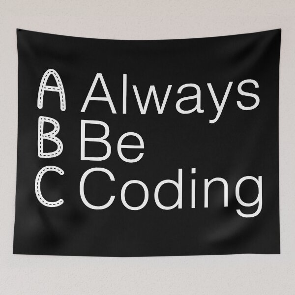 Item preview, Always Be Coding Beautiful Gift for Computer Science Student or Coders designed and sold by MoStorish.