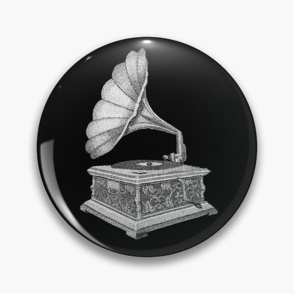 Item preview, Vintage Retro Gramophone Vinyl Record Music Player designed and sold by BrokenLDesign.