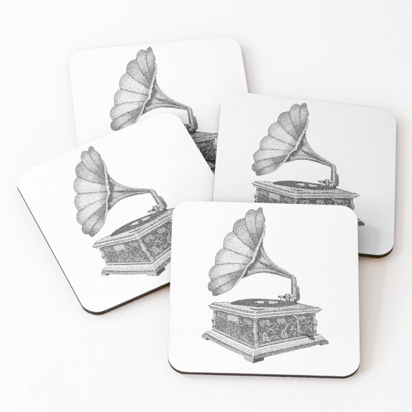 Item preview, Vintage Retro Gramophone Vinyl Record Music Player designed and sold by BrokenLDesign.