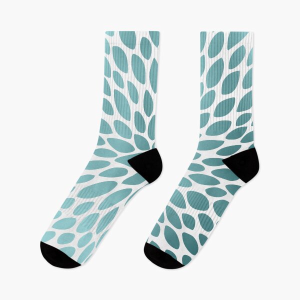 Artikelvorschau, Floral Bloom in Teal and White entworfen und verkauft von meggydesigns.