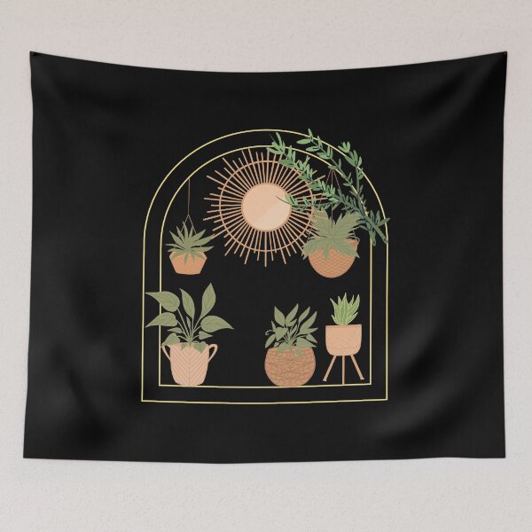 Item preview, Boho plant arch designed and sold by CreativeLevelUp.