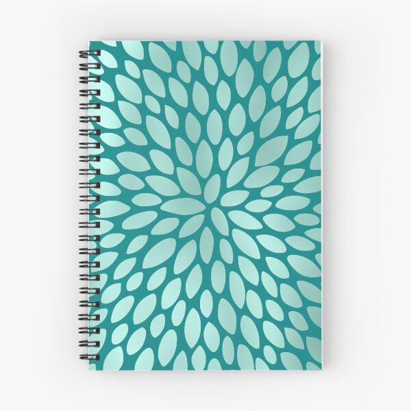 Item preview, Floral Bloom in Teal designed and sold by meggydesigns.