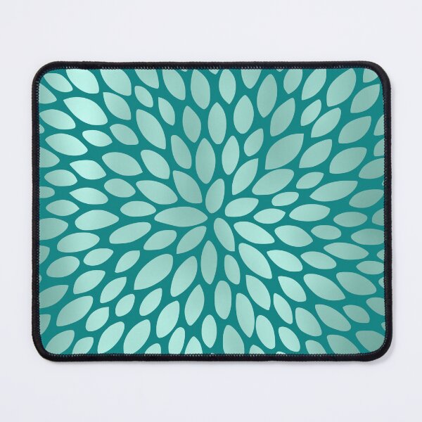 Artikelvorschau, Floral Bloom in Teal entworfen und verkauft von meggydesigns.