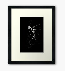 Brush and Ink - 0168 - Step Two Framed Print