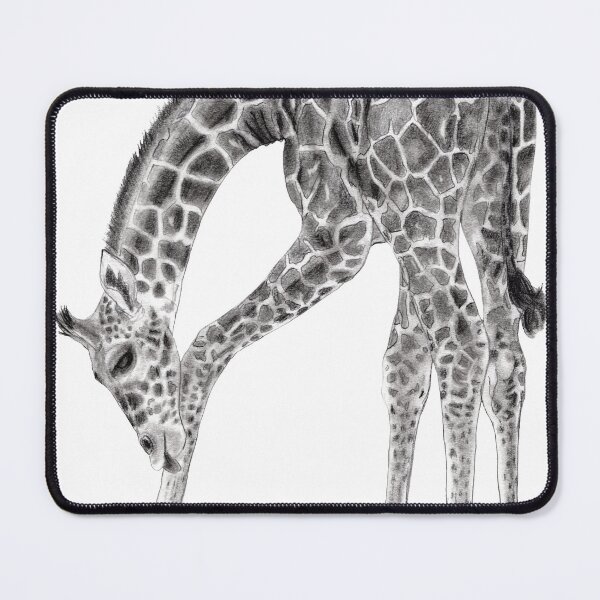Item preview, Giraffe licking itself designed and sold by SylvieG18.