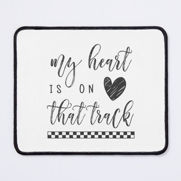 Item preview, Womens My Heart Is On That Track Shirt Motocross BMX Racing Mom designed and sold by quickydfbv46.