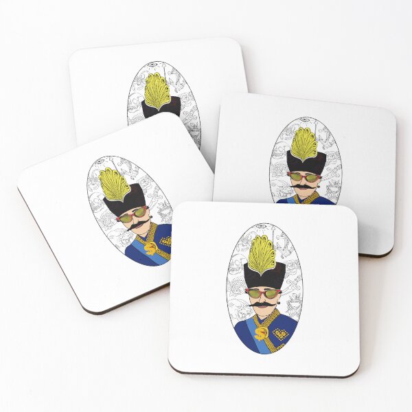 Item preview, Qajar shah - Art persan (iranian) designed and sold by Persian Pride Official.