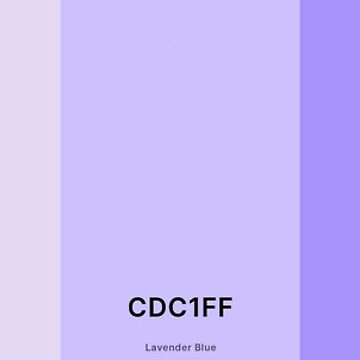 Baby Blue Purple Color Palette