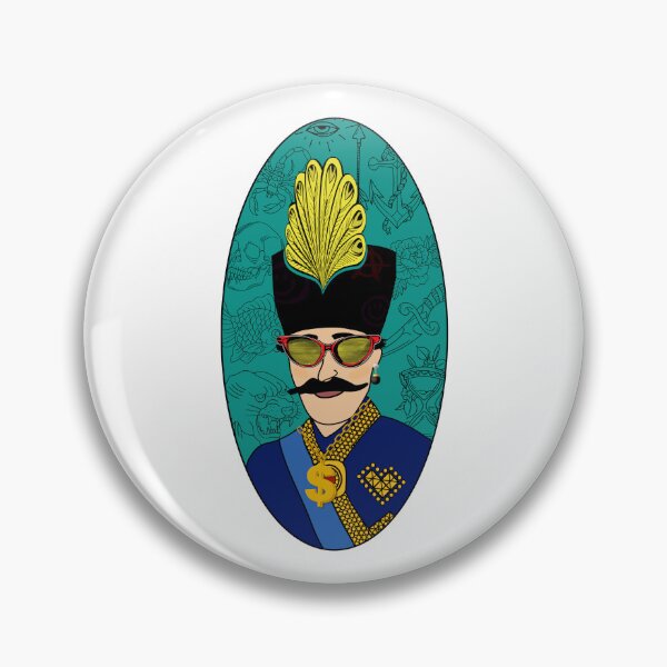 Item preview, Qajar shah thug edition - Art persan (iranian) designed and sold by Persian Pride Official.