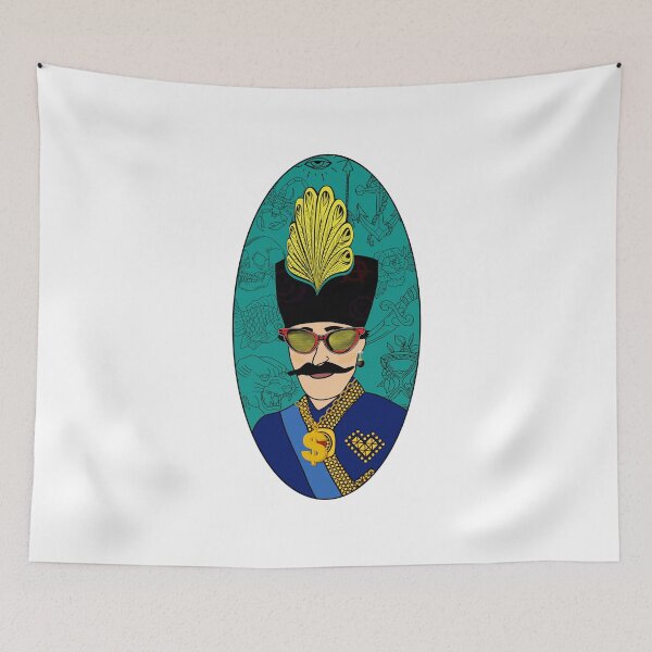 Item preview, Qajar shah thug edition - Art persan (iranian) designed and sold by Persian Pride Official.
