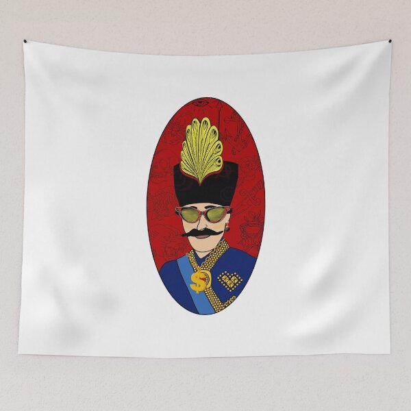 Item preview, Qajar shah thug edition - Art persan (iranian) designed and sold by Persian Pride Official.