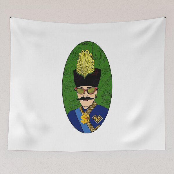 Item preview, Qajar shah thug edition - Art persan (iranian) designed and sold by Persian Pride Official.